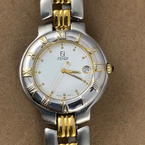 Fendi Other - Vintage Fendi Stainless Steel Watch Roman Numerals